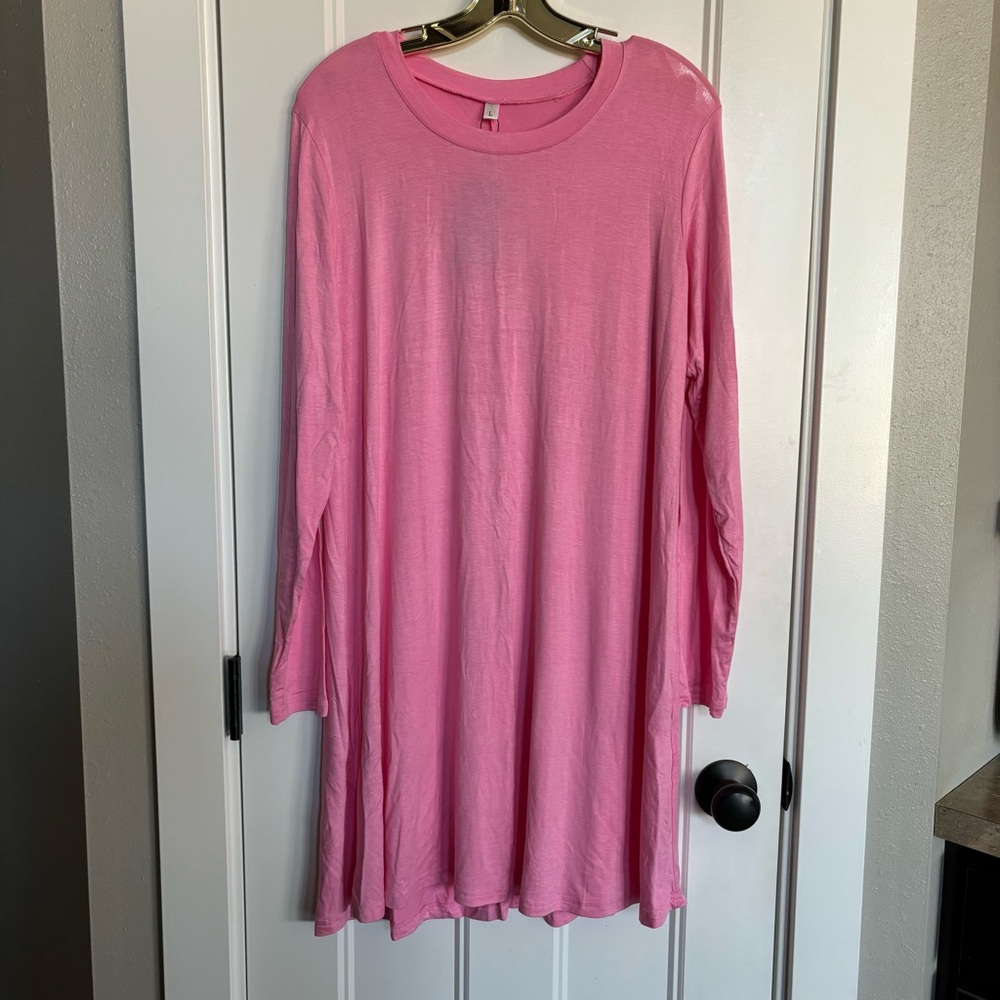 Molerani Boutique Pink Comfy Dress - NEW WITH TAGS!